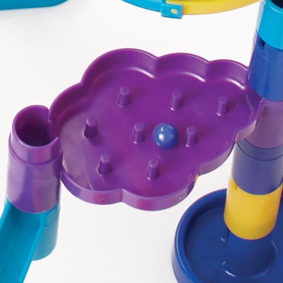 Marbleworks Ultra Grand Prix Set Racing Marble Run