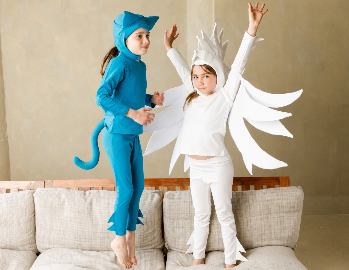 Blue Cat Pajama Costume