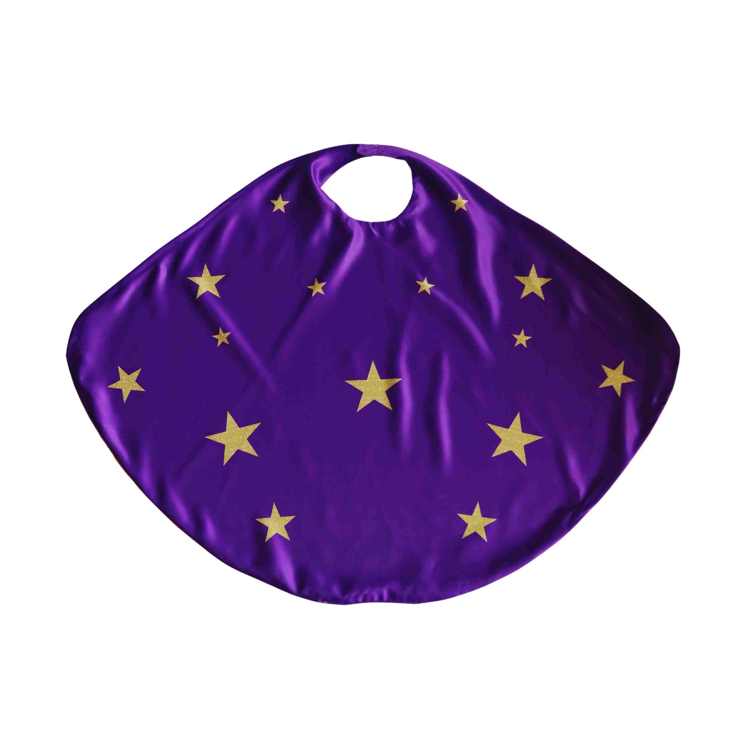 Superhero Star Power Cape Set, Purple