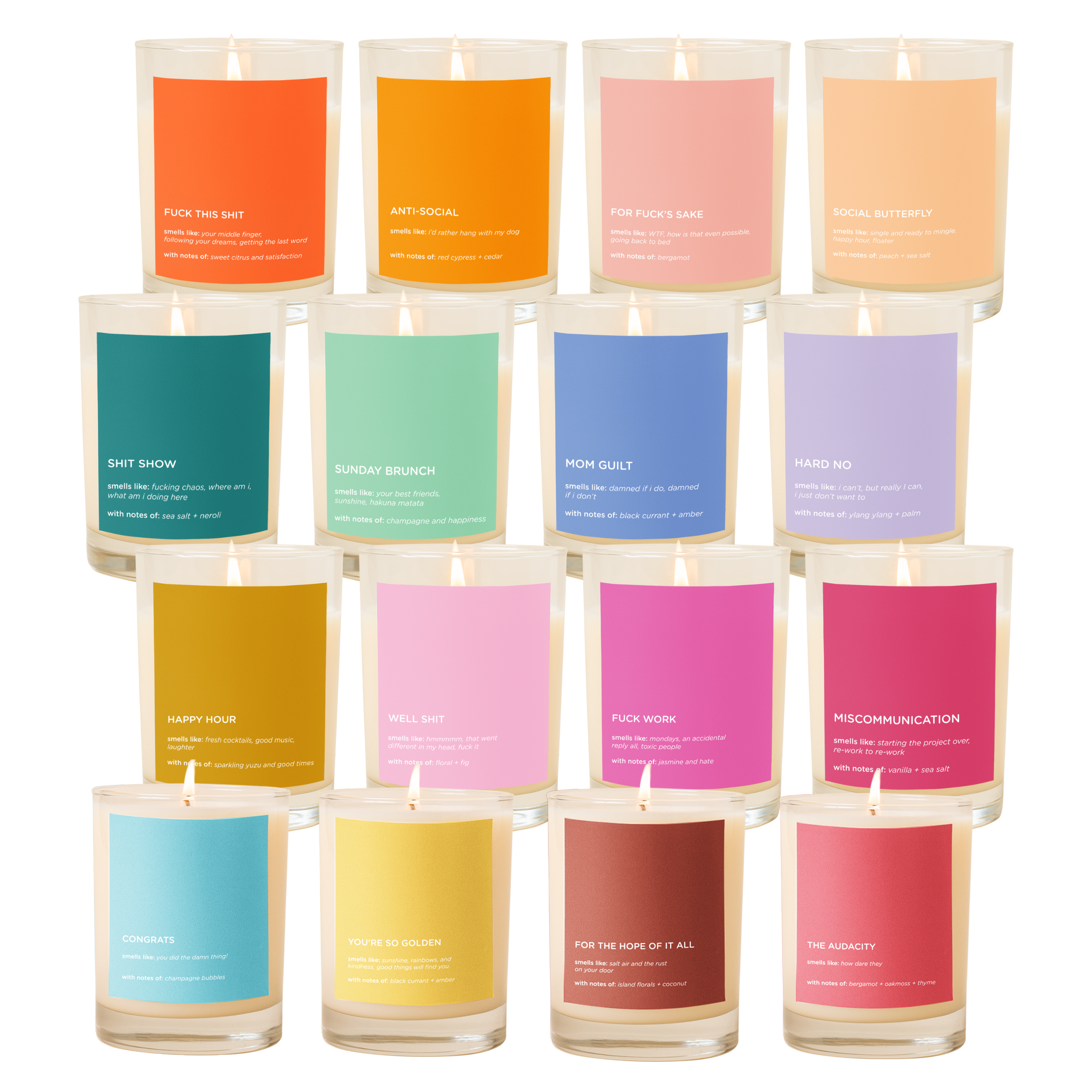 Candle Rock Glass - Life