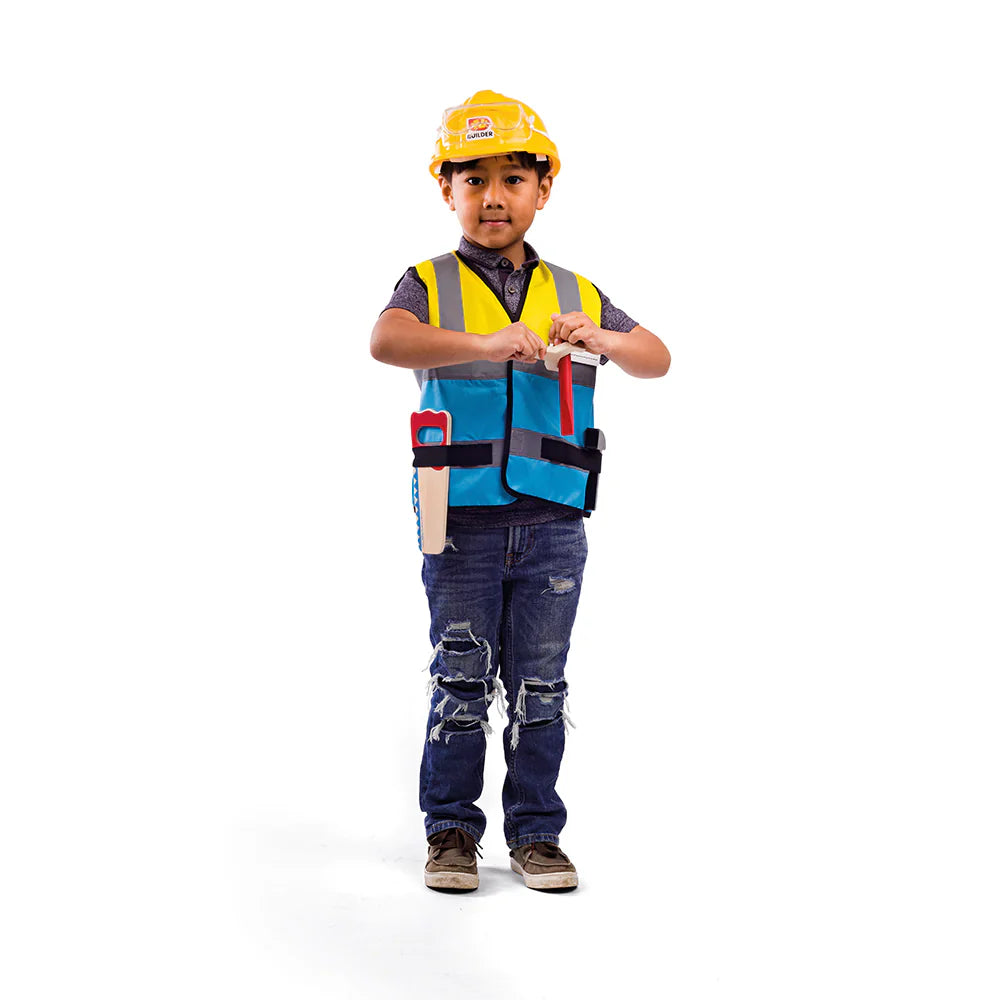 Builder Dress Up (without Helmet) By Bigjigs Toys Us