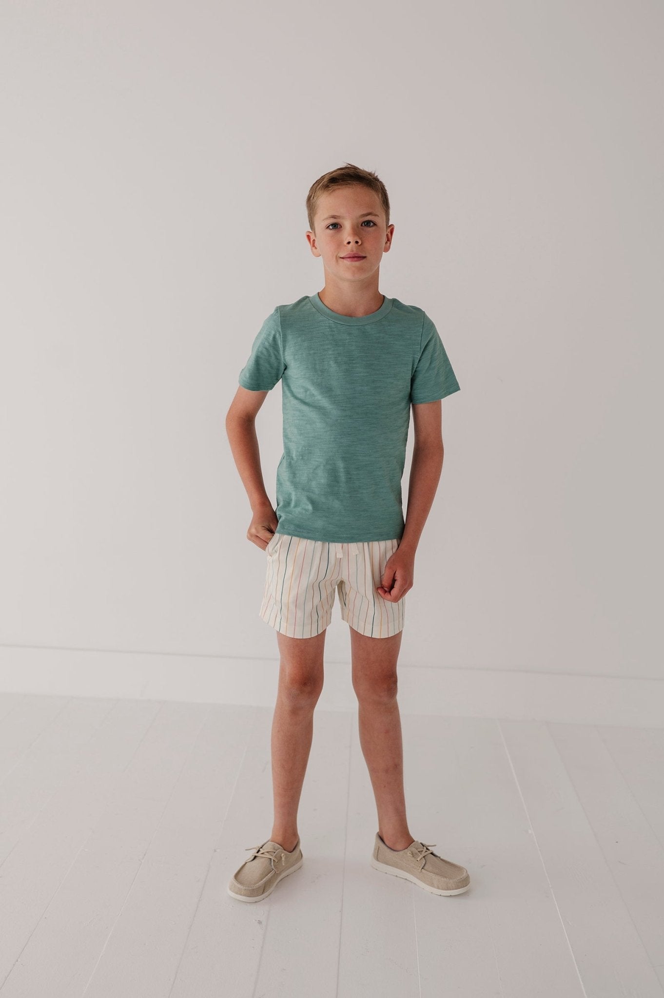 Boy's Twill Beach Shorts