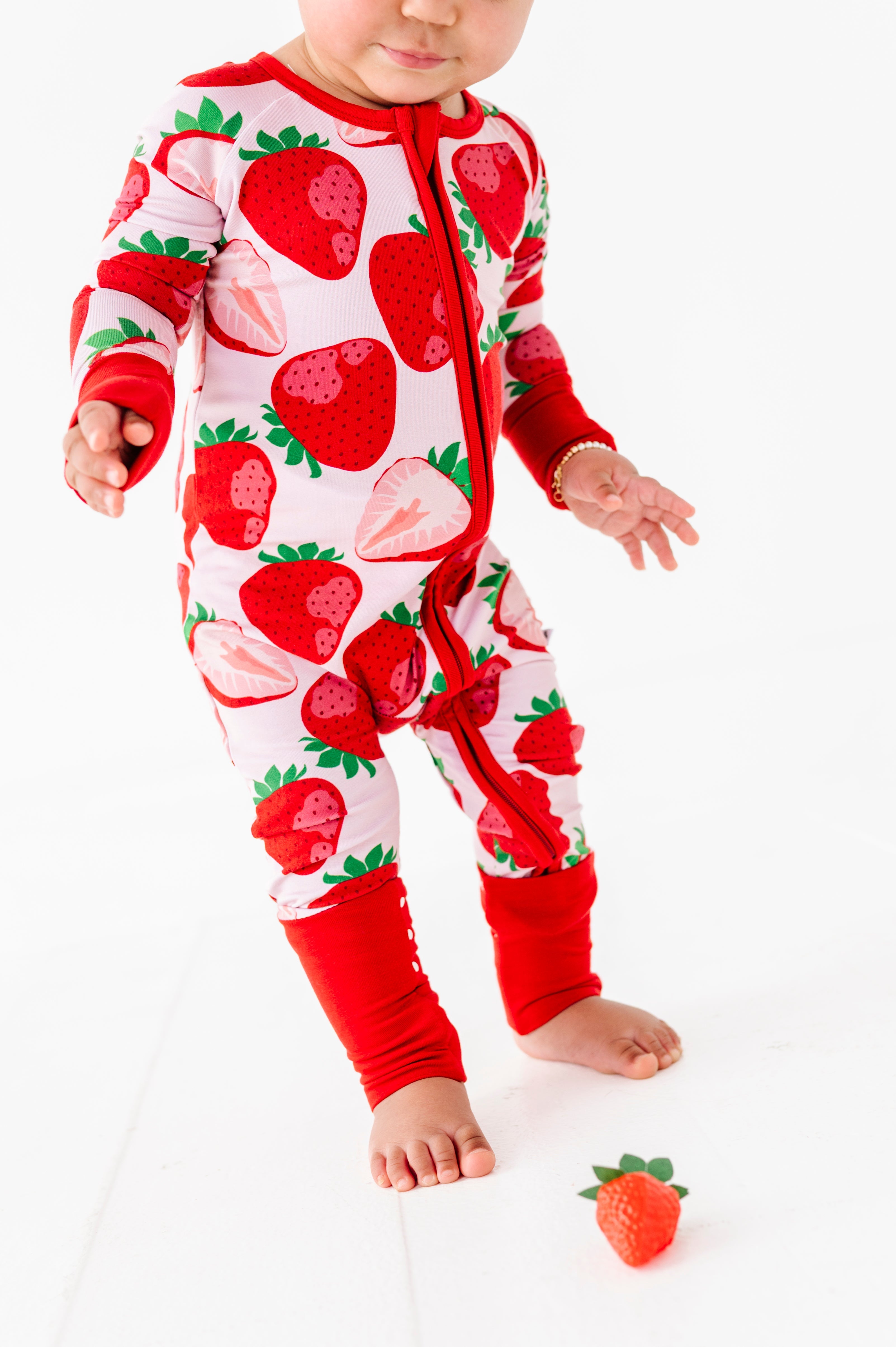 Berry Sweet (strawberry) Romper