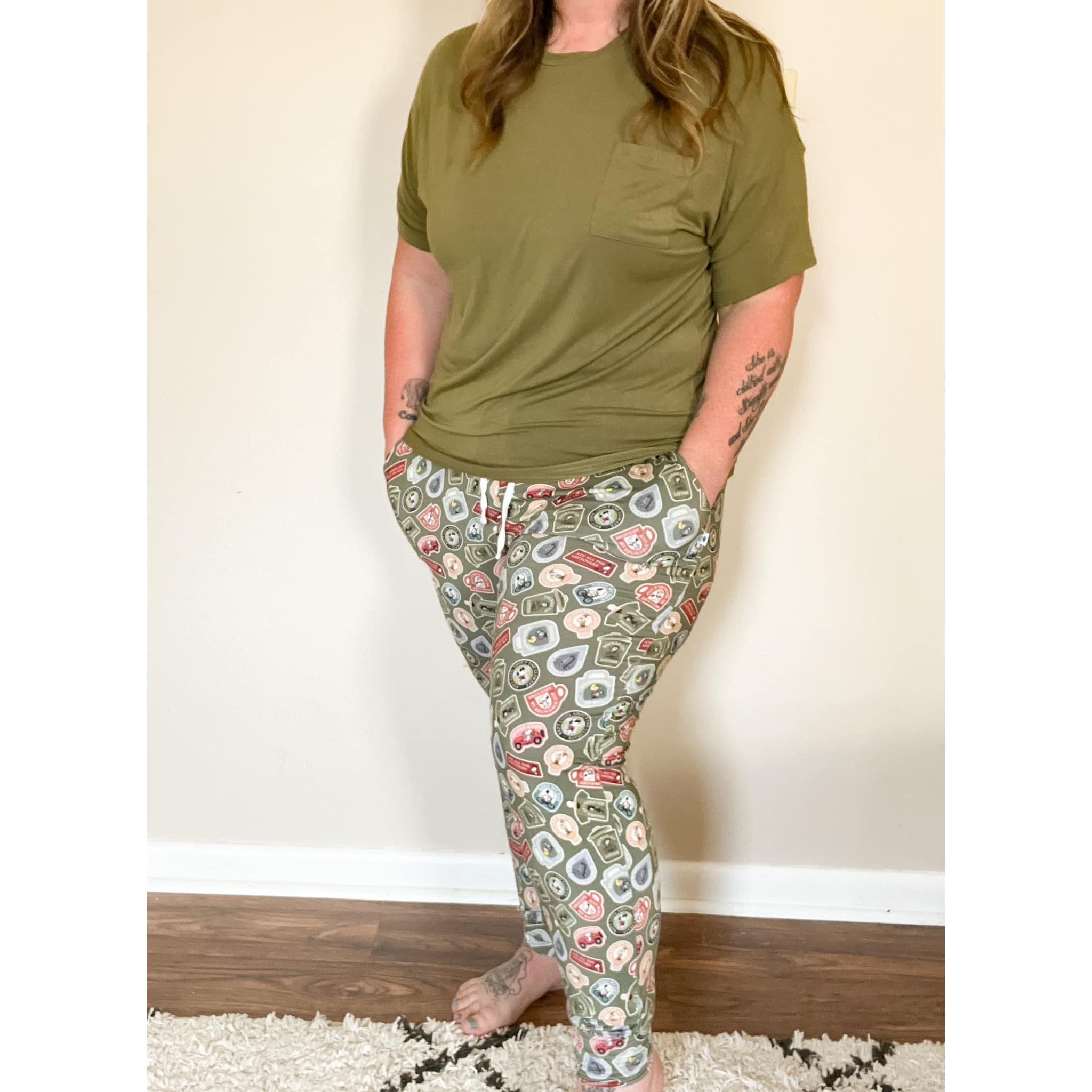 Slouchy Modal Pocket Tee (adult)