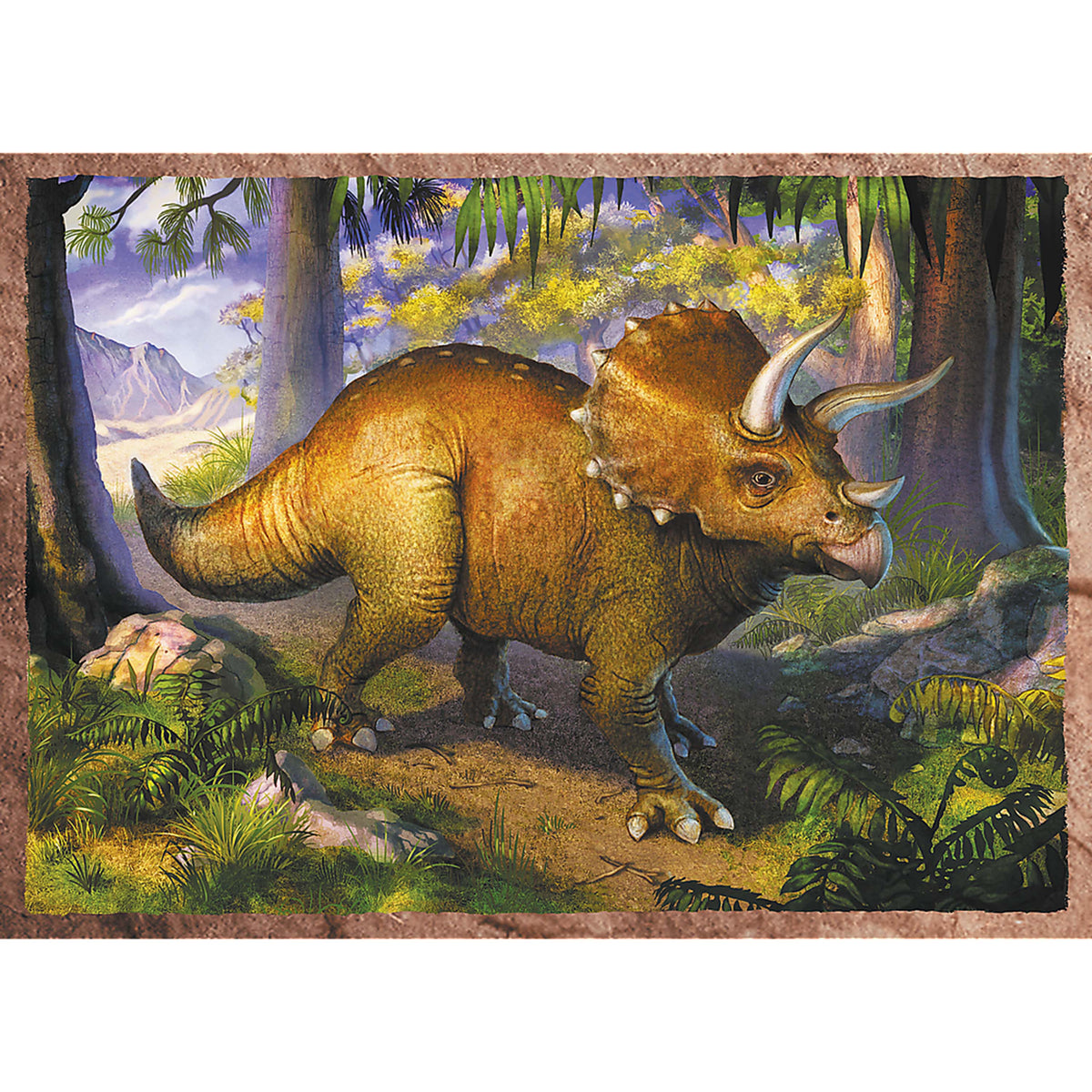 Preschool 4 In 1 Puzzle - Interesting Dinosaurs