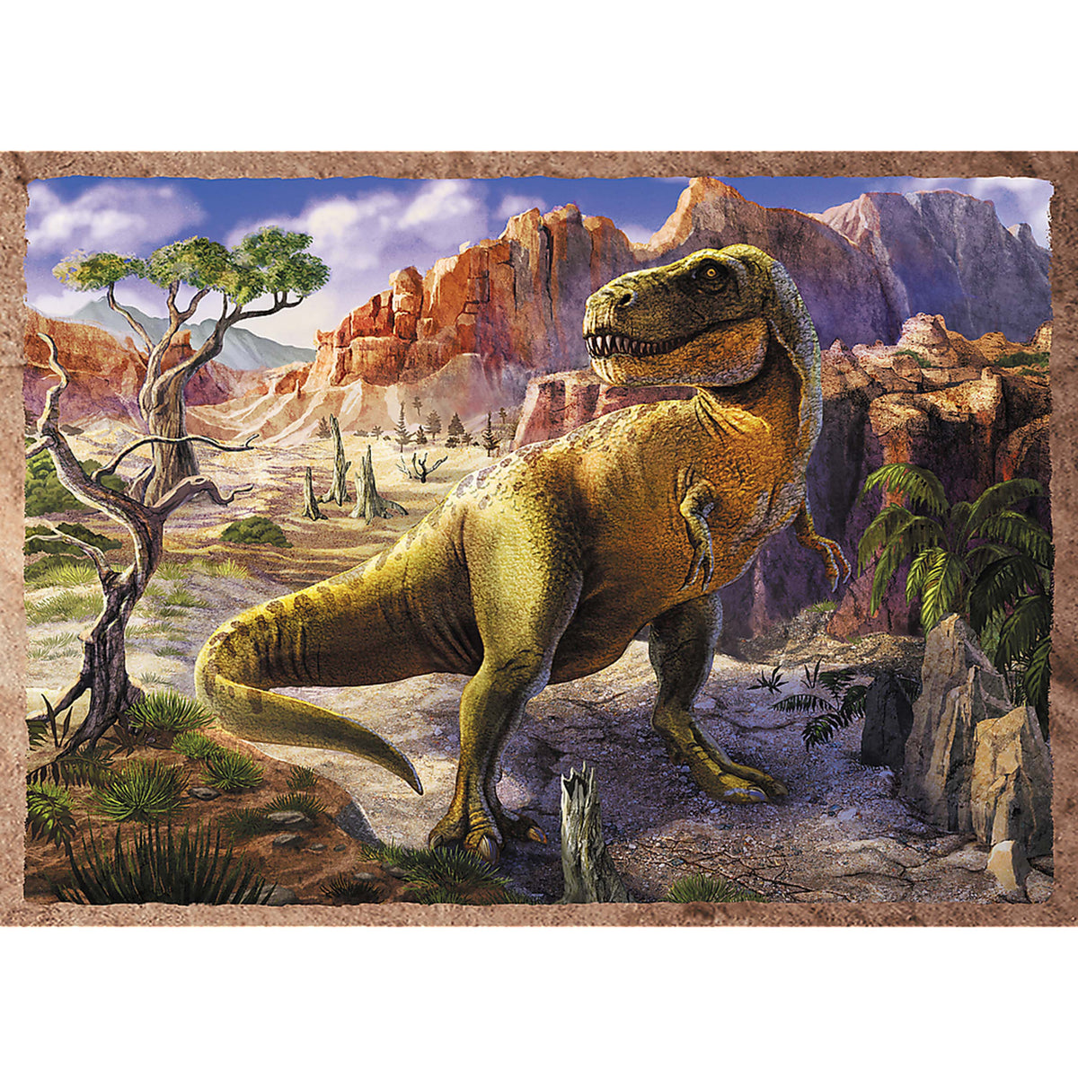 Preschool 4 In 1 Puzzle - Interesting Dinosaurs