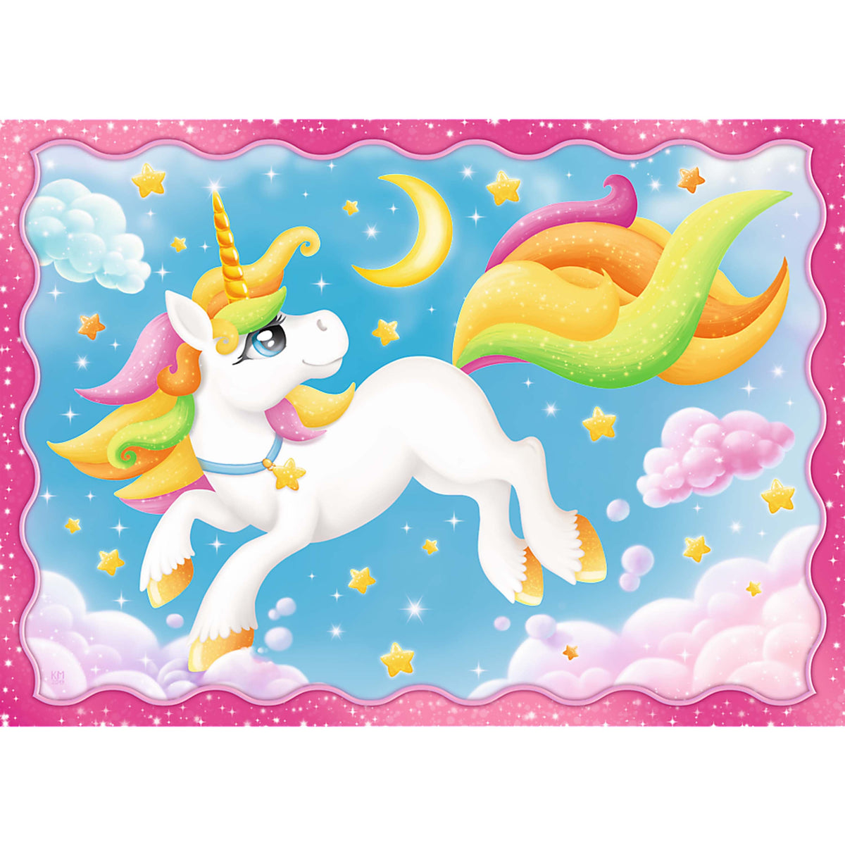 Preschool 4 In 1 Puzzle - Unicorns And Magic