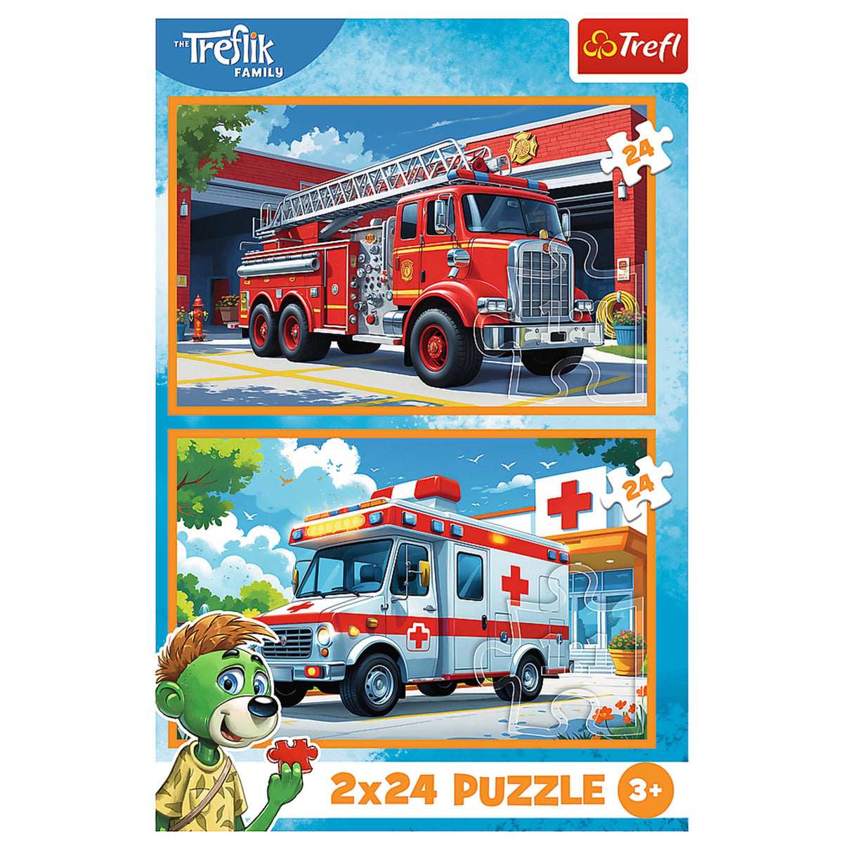 Kids ik Family - In The Land Of Joy 2x24 Piece Puzzle
