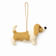 Christmas Corgi Ornament, Dog Ornament