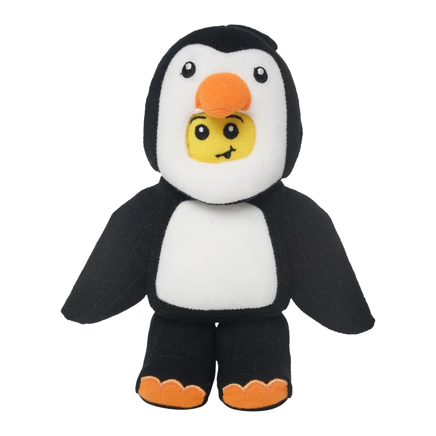 LEGO® Penguin Boy Plush Minifigure Small by Manhattan Toy