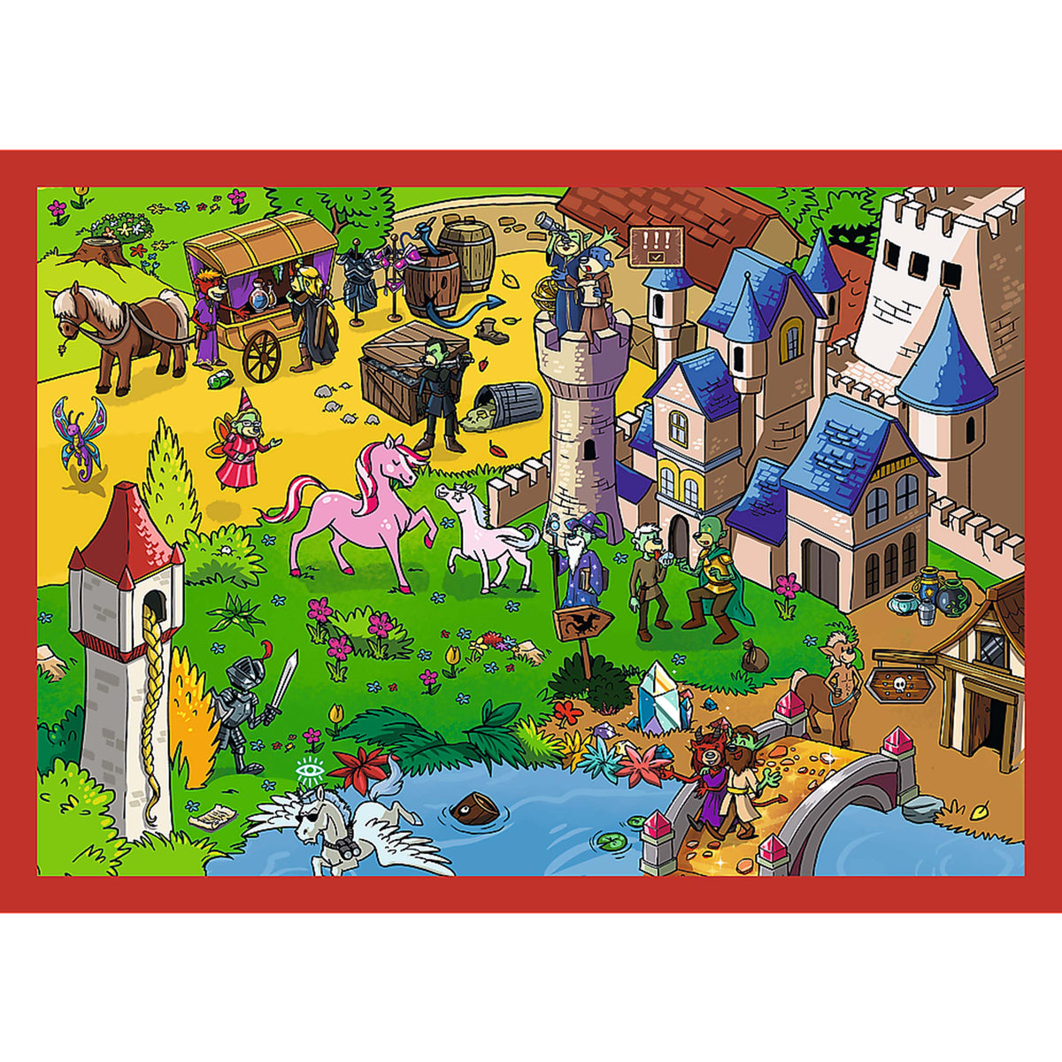 Kids ik Familiy - The iks' Travels 4in1 (35/48/54/70 Piece) Puzzle