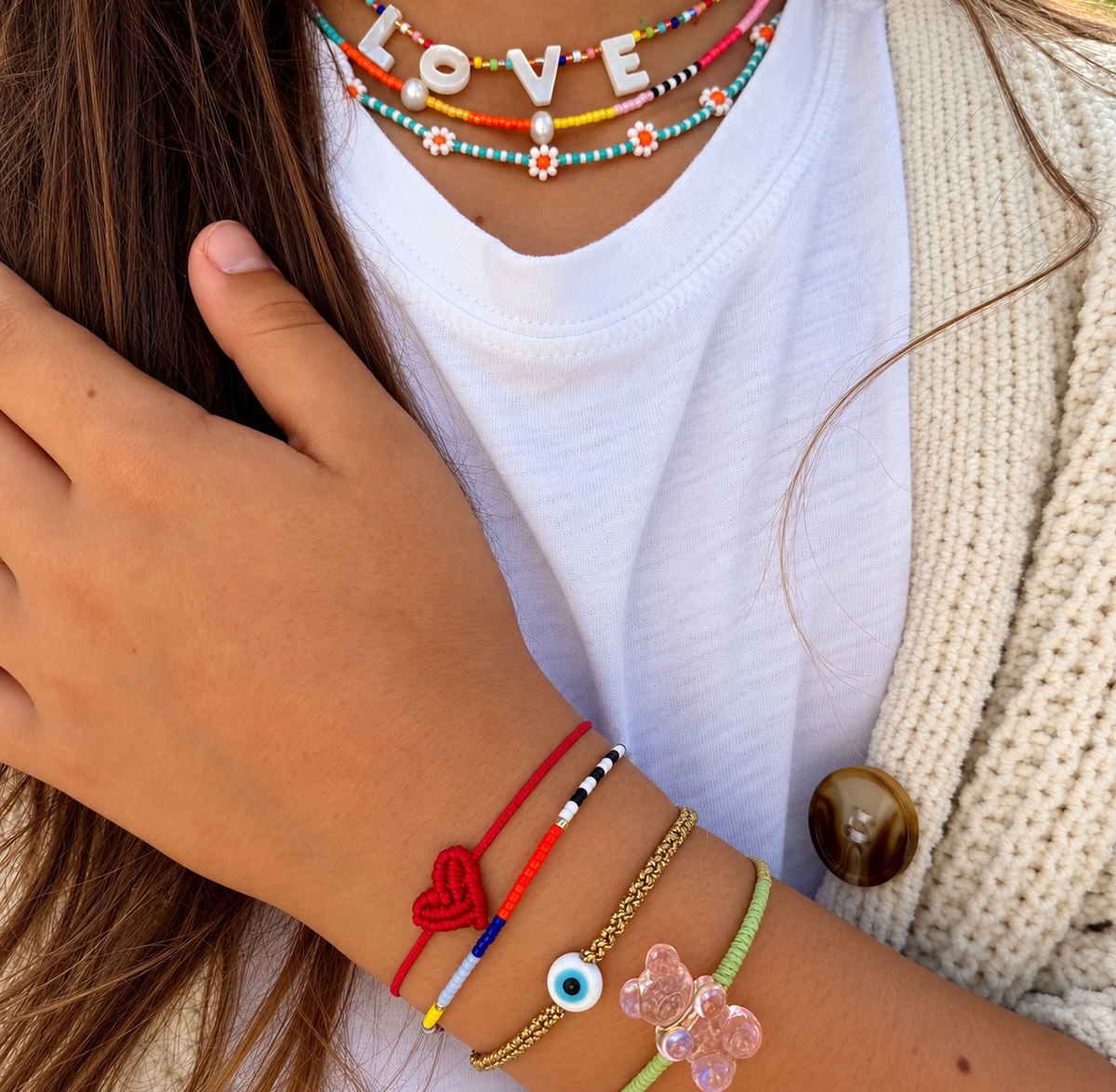 Kids Sandra Beaded Bracelet