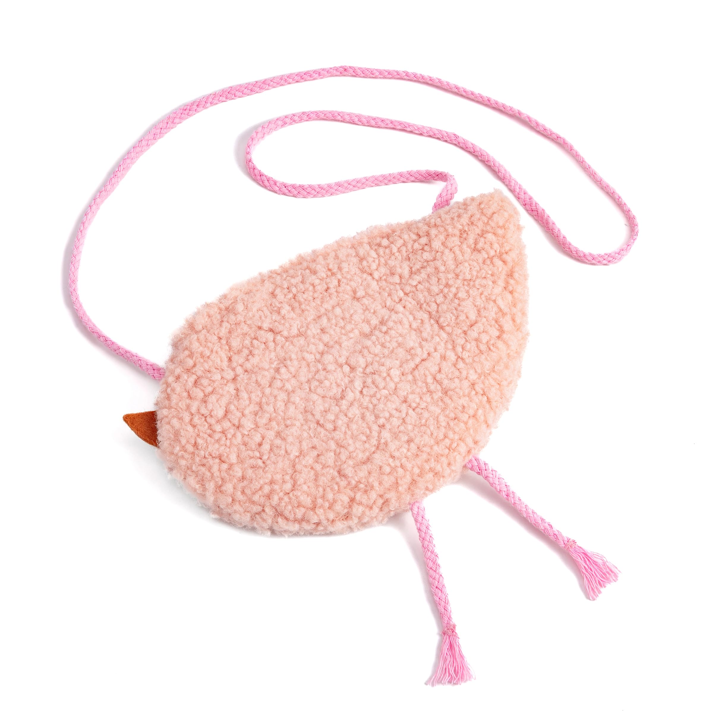 Plush Bird Chick Crossbody Bag For Toddlers, Little Girls, Kids Age 3-8y