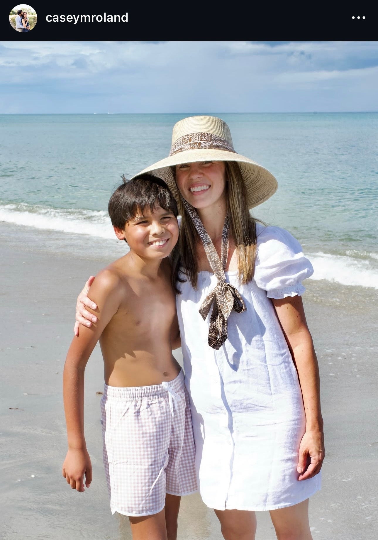 Wildflower Sun Hat - Coral Wide & Short Grosgrain Ribbon