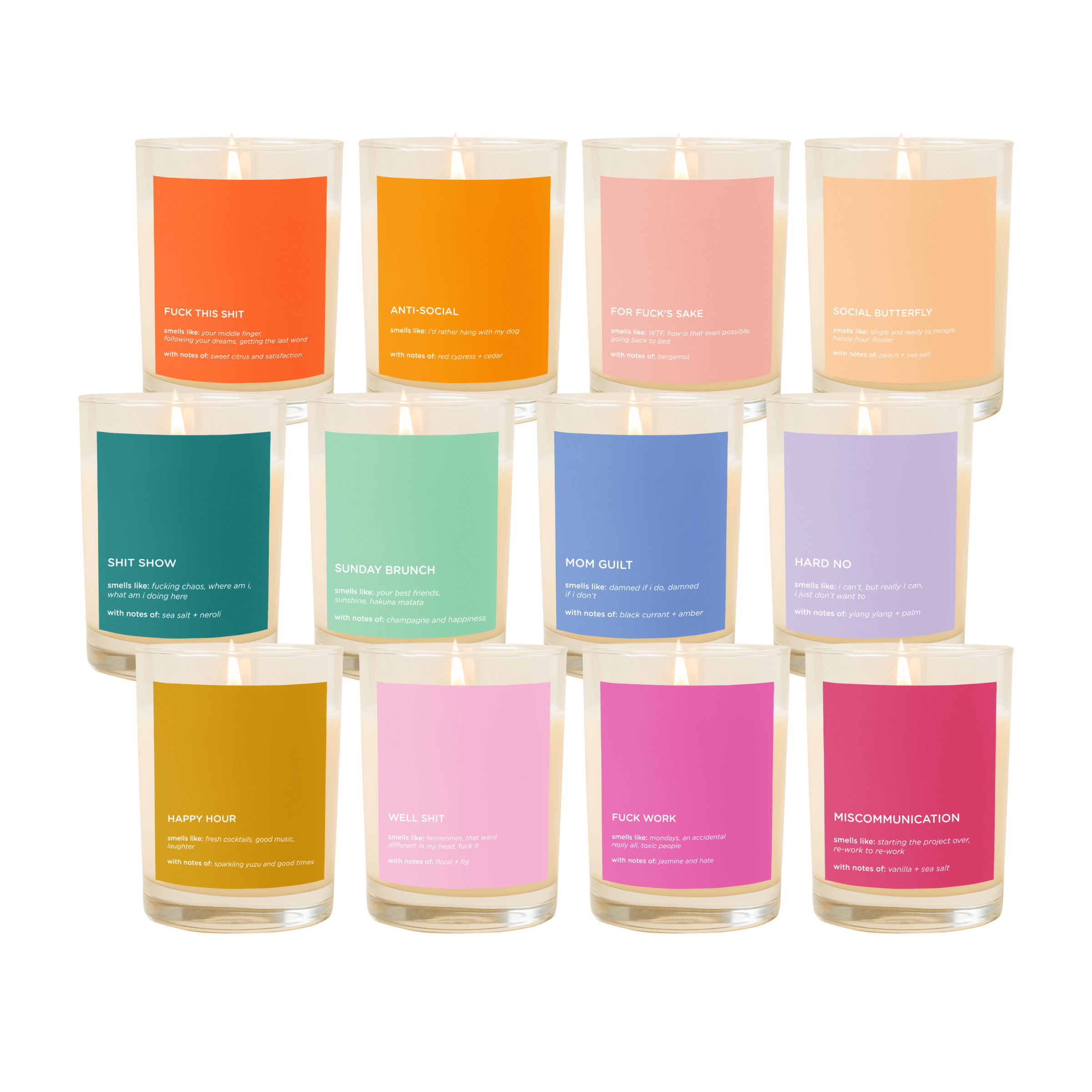 Candle Rock Glass - Life