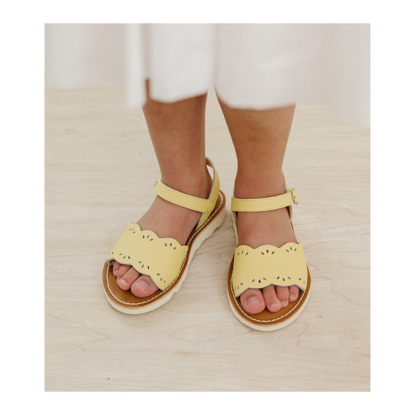 Ella Scalloped Sandal