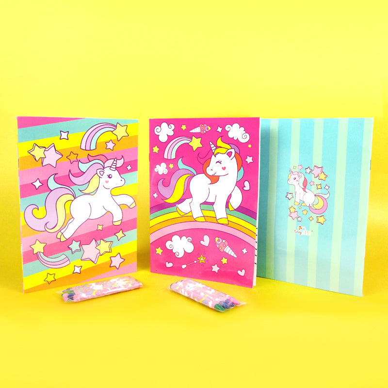Unicorn Coloring Books - Set Of 6 Or 12