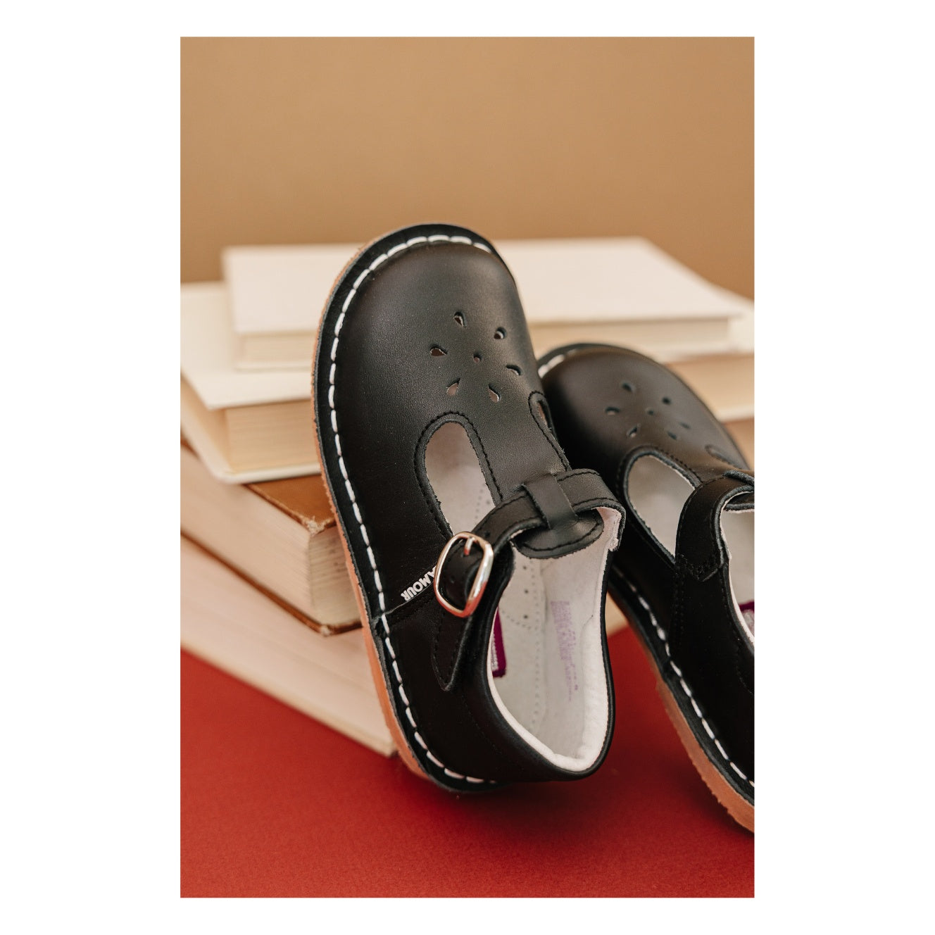 Joy Classic Leather T-strap Mary Jane