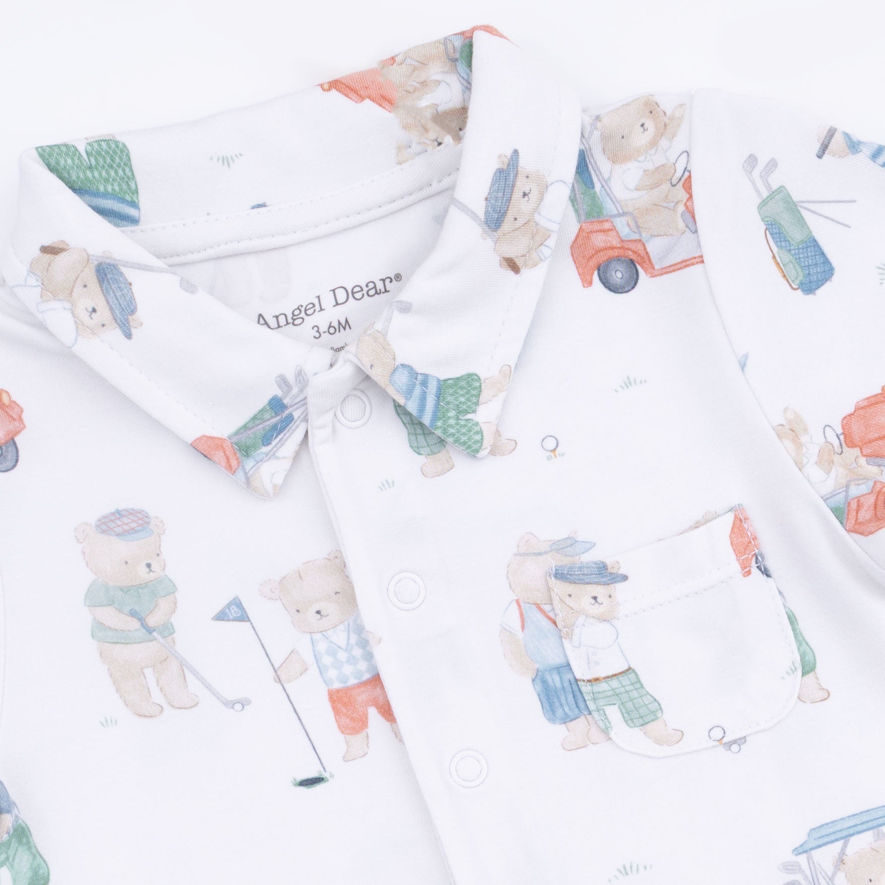 Golfing Teddy Bears - Polo Shortie