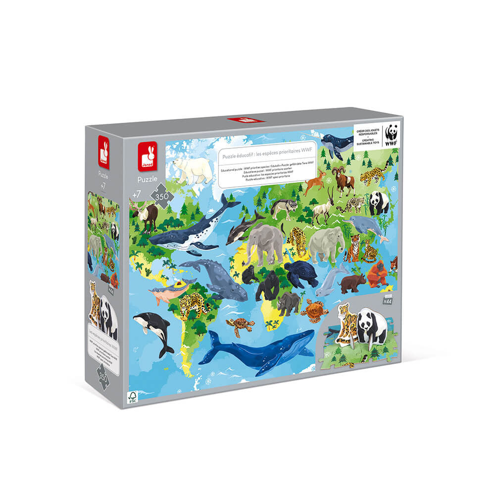 Wwf® Priorities Species 350 Piece Puzzle