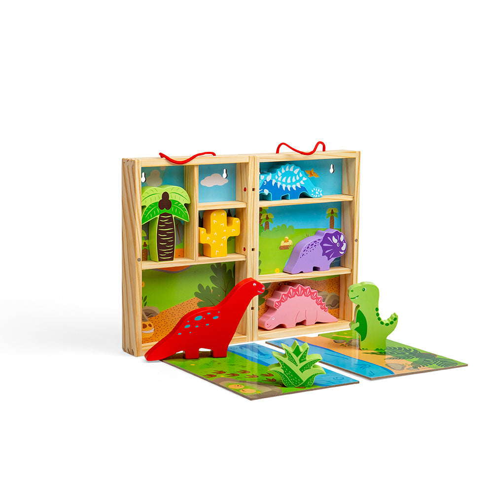 Dinosaur Animal Playbox by Bigjigs Toys US