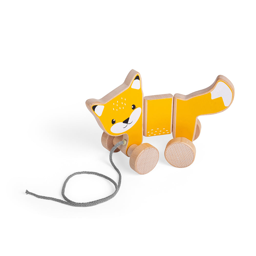 Fsc® Certified Pull Along Fox By Bigjigs Toys Us