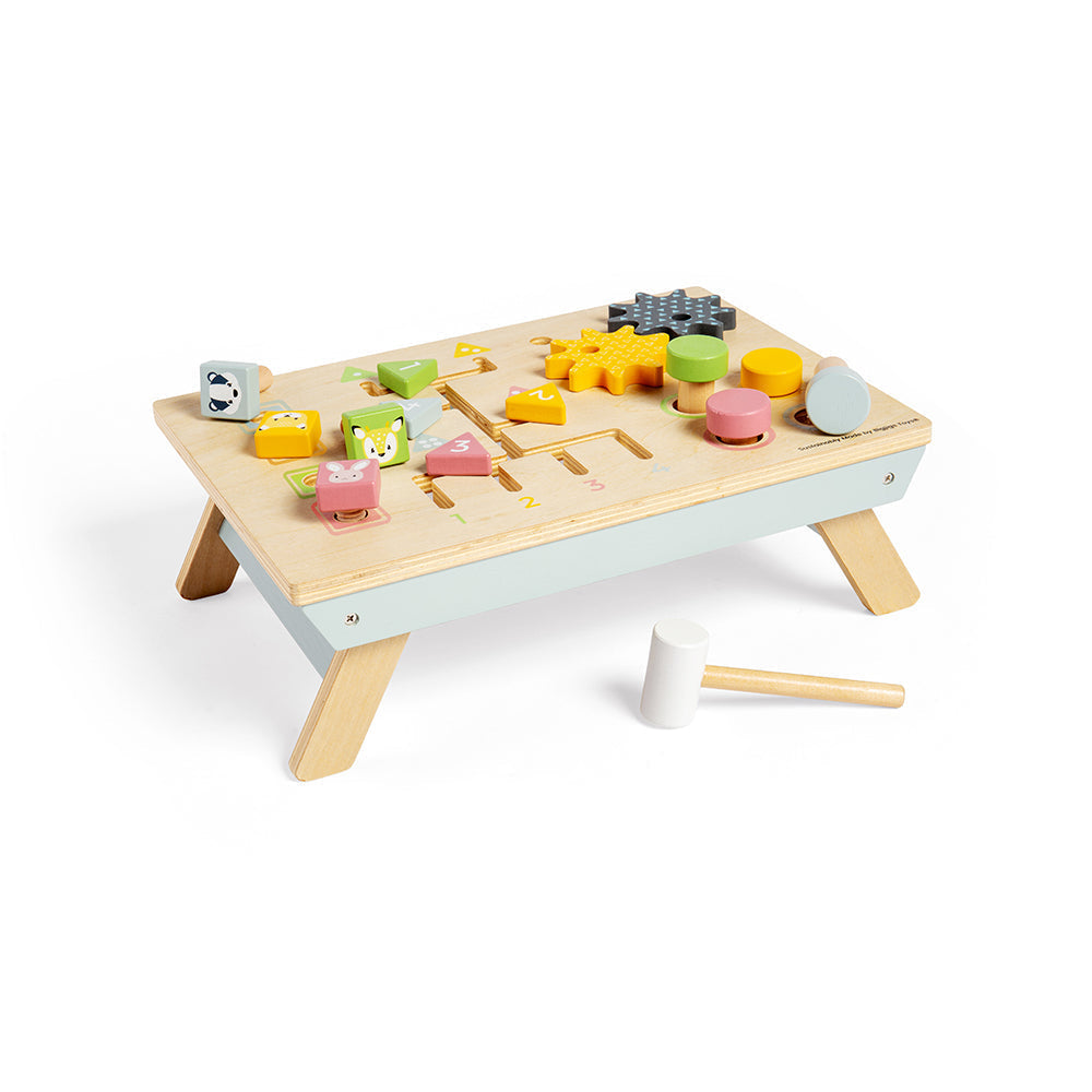 Fsc Tabletop Activity Bench By Bigjigs Toys Us