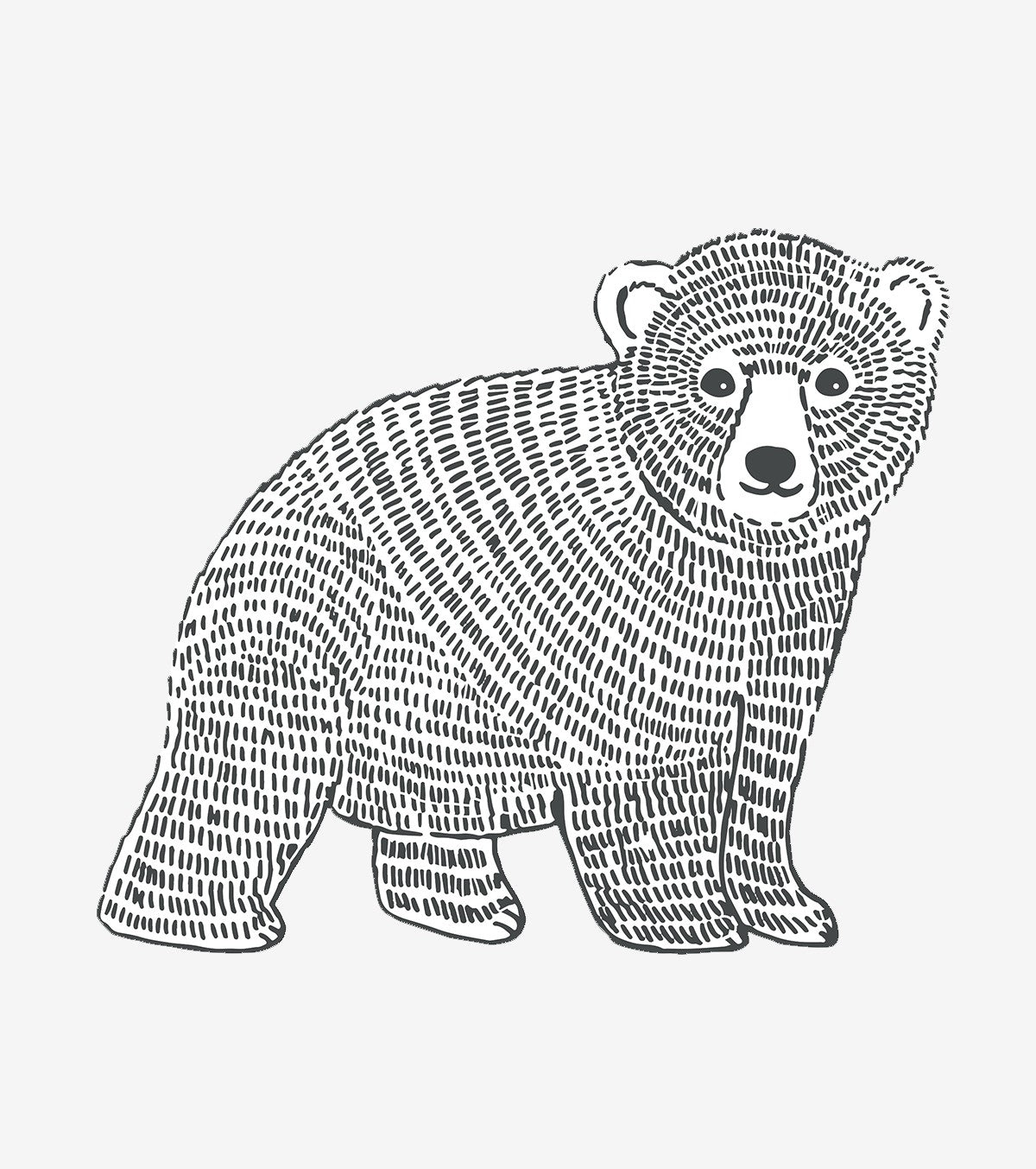 Enchanted - Large Sticker - The Bear