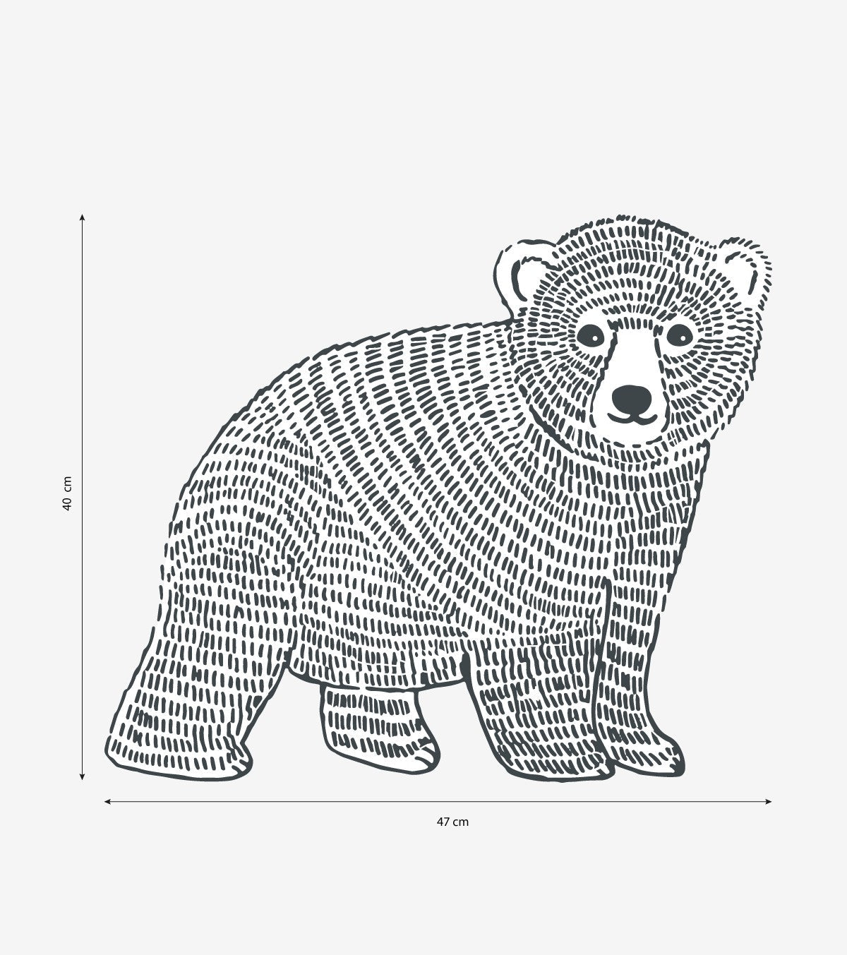 Enchanted - Large Sticker - The Bear