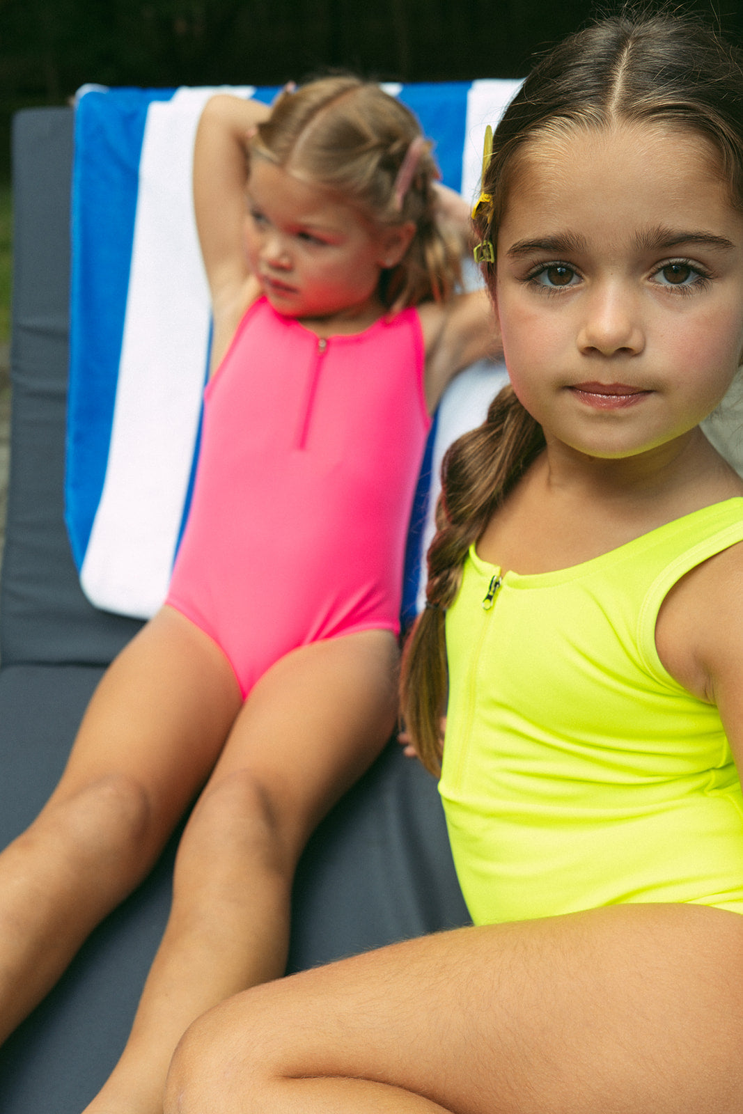 Mesh Neon Swimsuit - Yellow