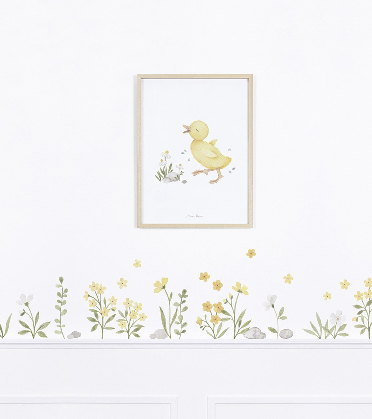 Lucky Ducky - Wall Decals Murals - Flowers And Foliage