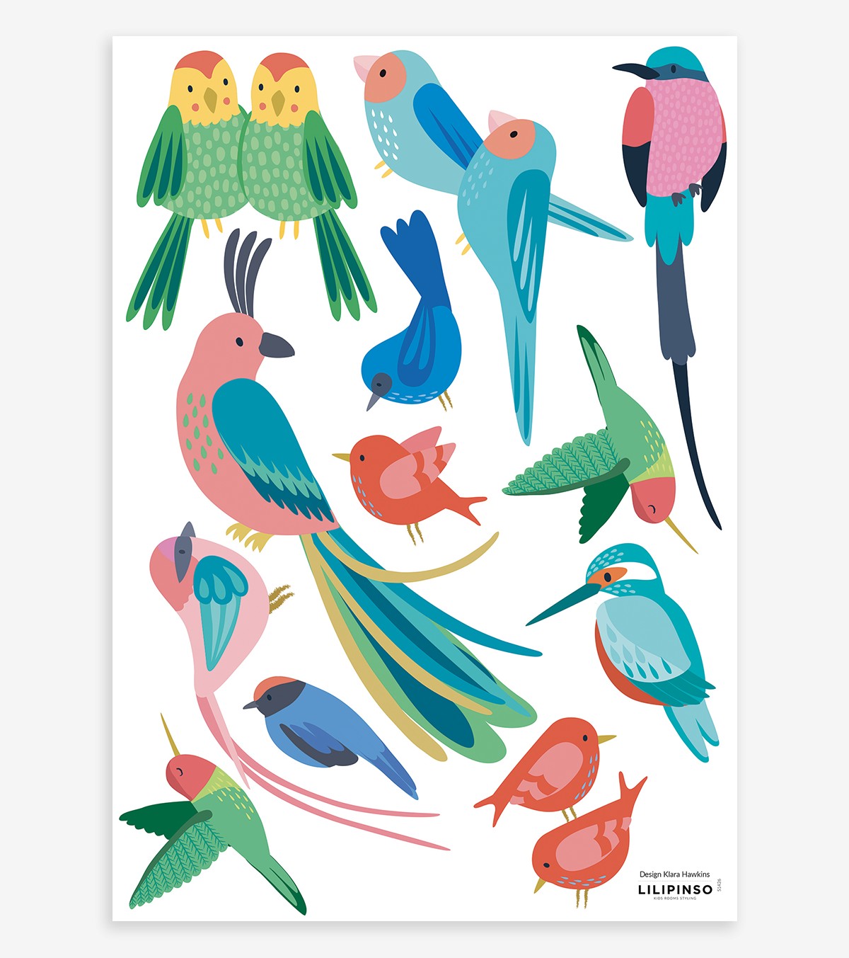 Rio - Wall Decals Murals - Parrots