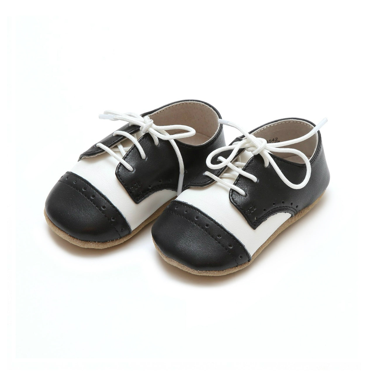 Bentley Leather Saddle Crib Shoe (infant)