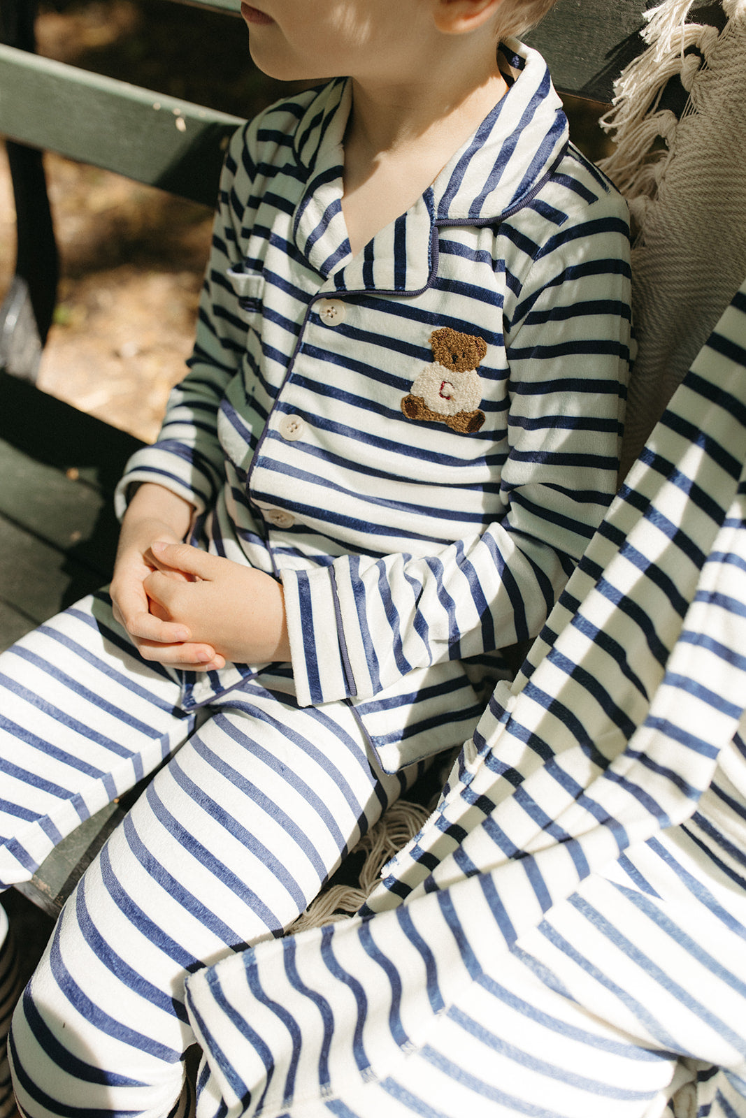 Teddy Grandpa Set - Navy