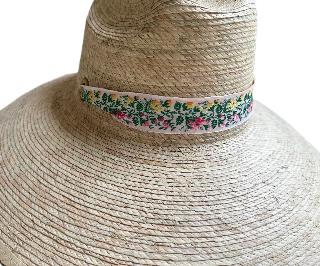 Rainbow Long Rosebud Vintage Ribbon - Long