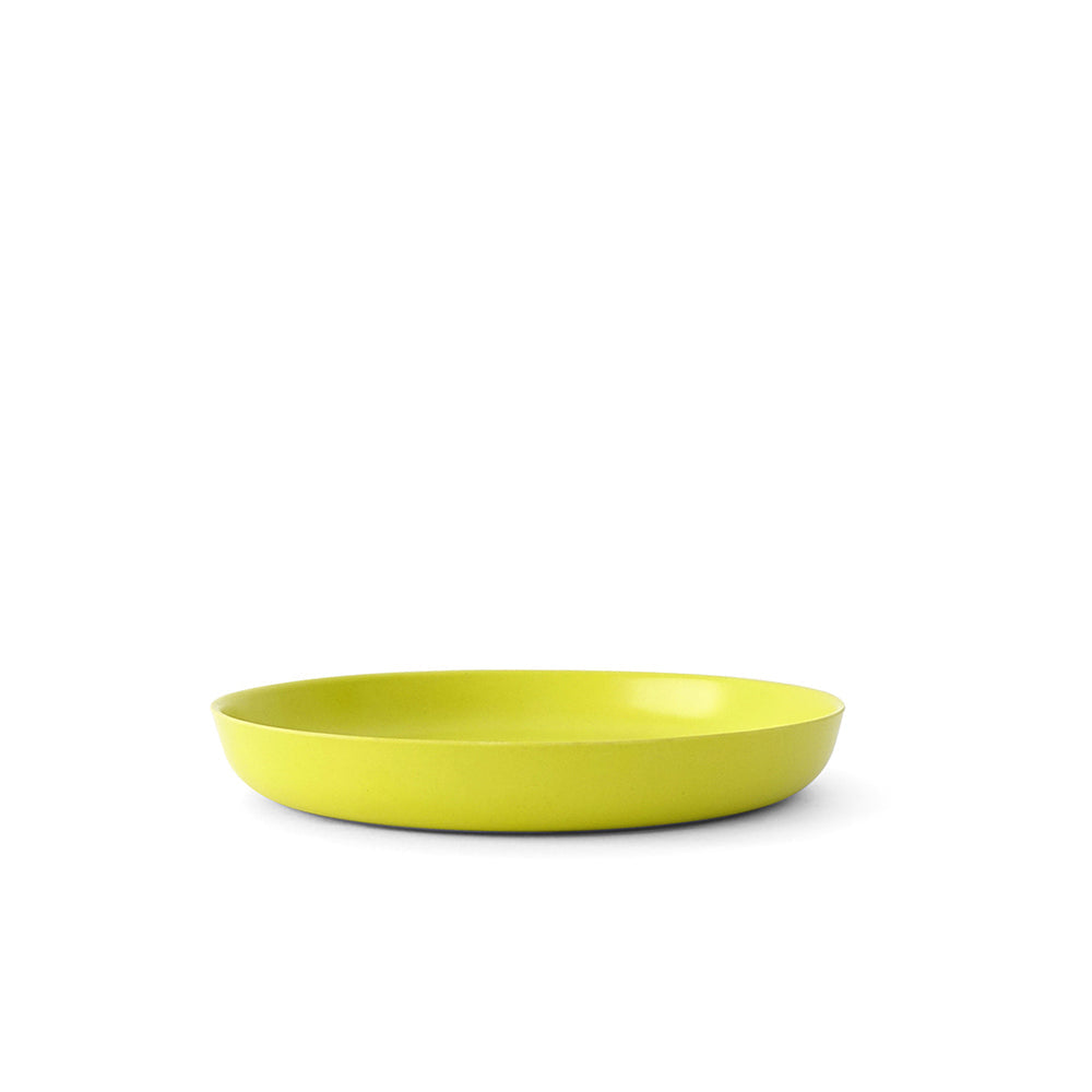 Bamboo Kids Plate - Set Of 4 - Lime