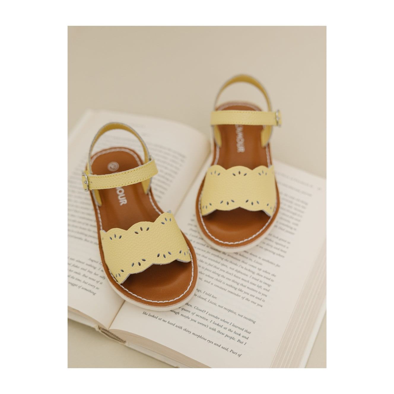 Ella Scalloped Sandal