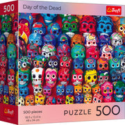 Red Halloween: Day Of The Dead 500 Piece Puzzle