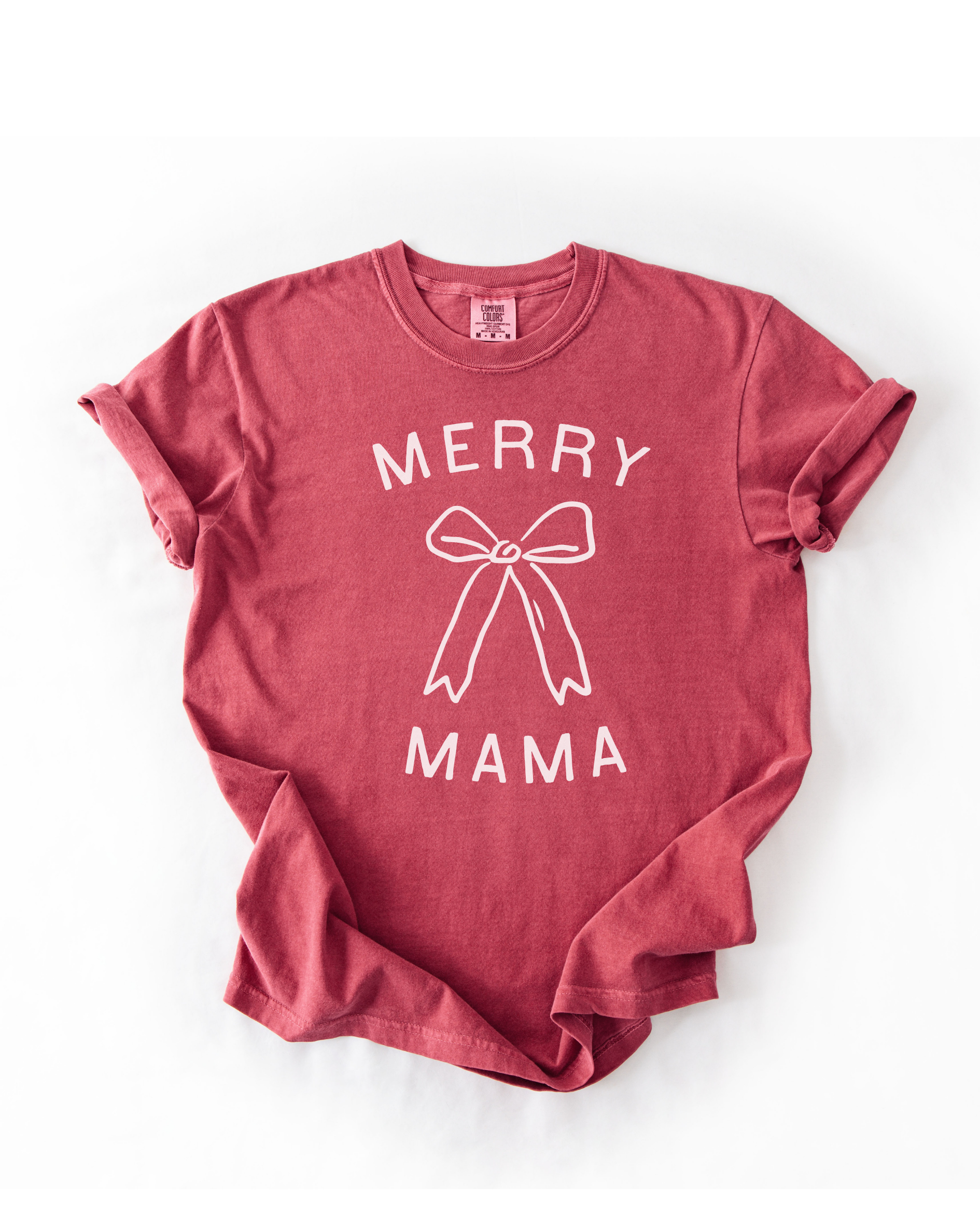 Merry Mama Bow Tee