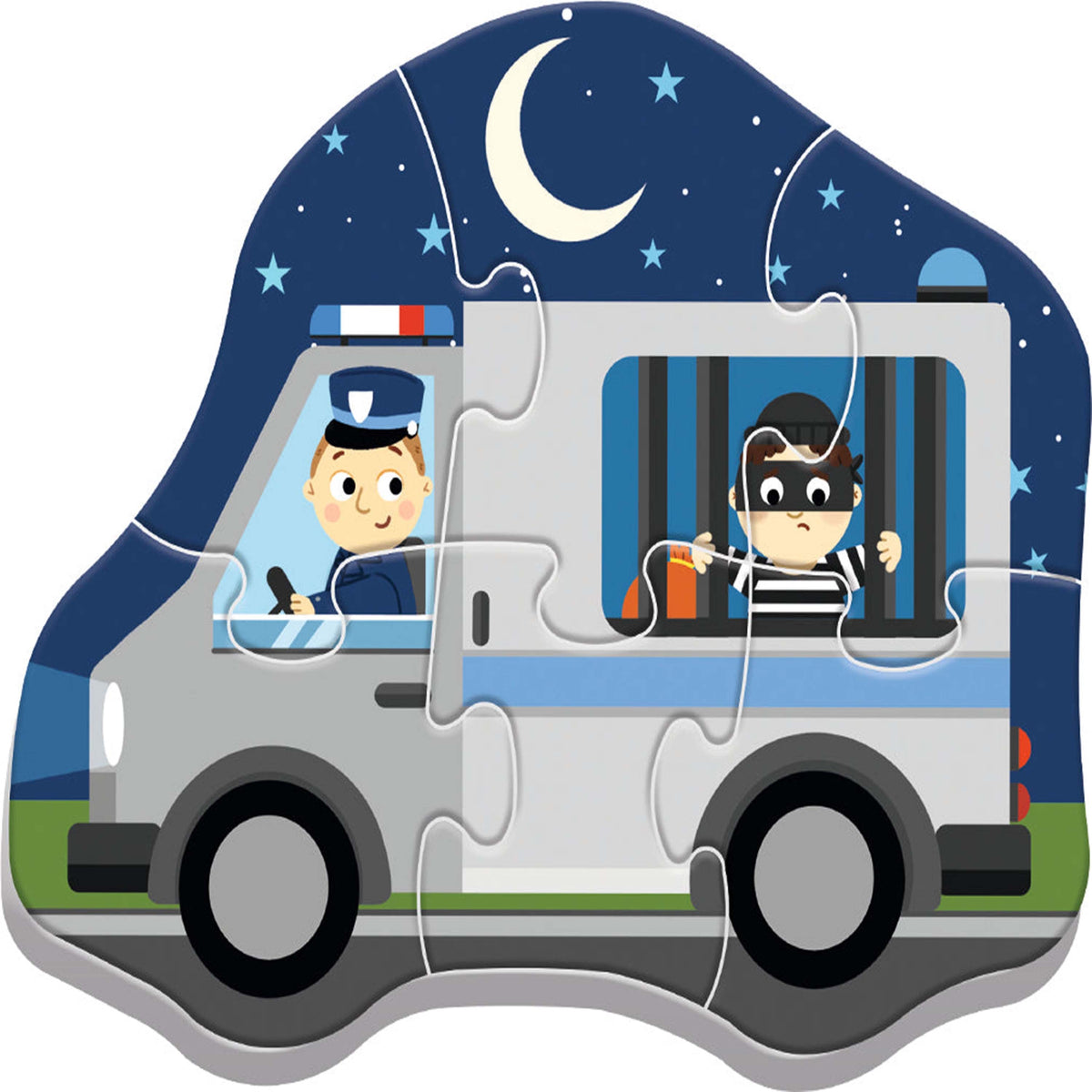 Baby Classic Puzzle - Vehicles And Jobs