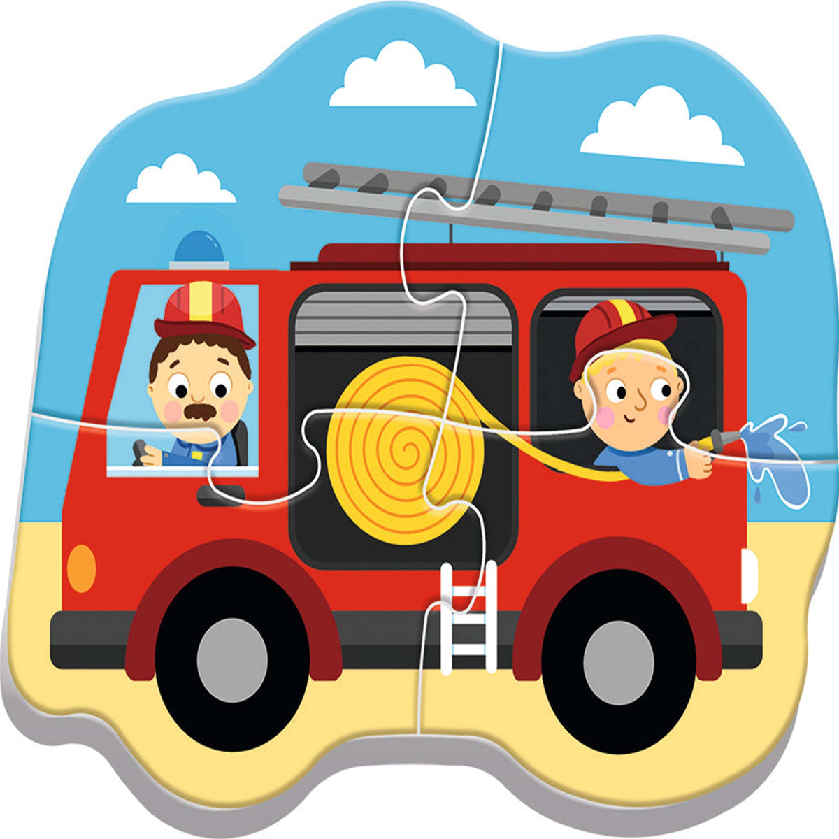 Baby Classic Puzzle - Vehicles And Jobs