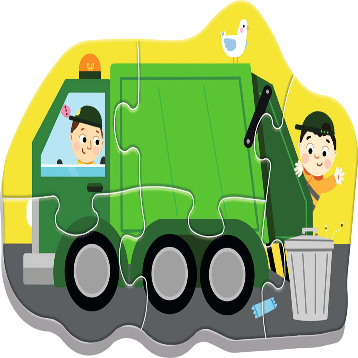 Baby Classic Puzzle - Vehicles And Jobs