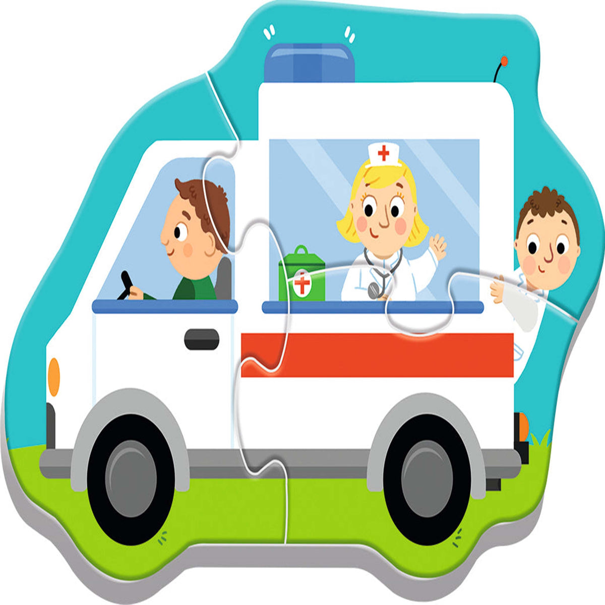 Baby Classic Puzzle - Vehicles And Jobs