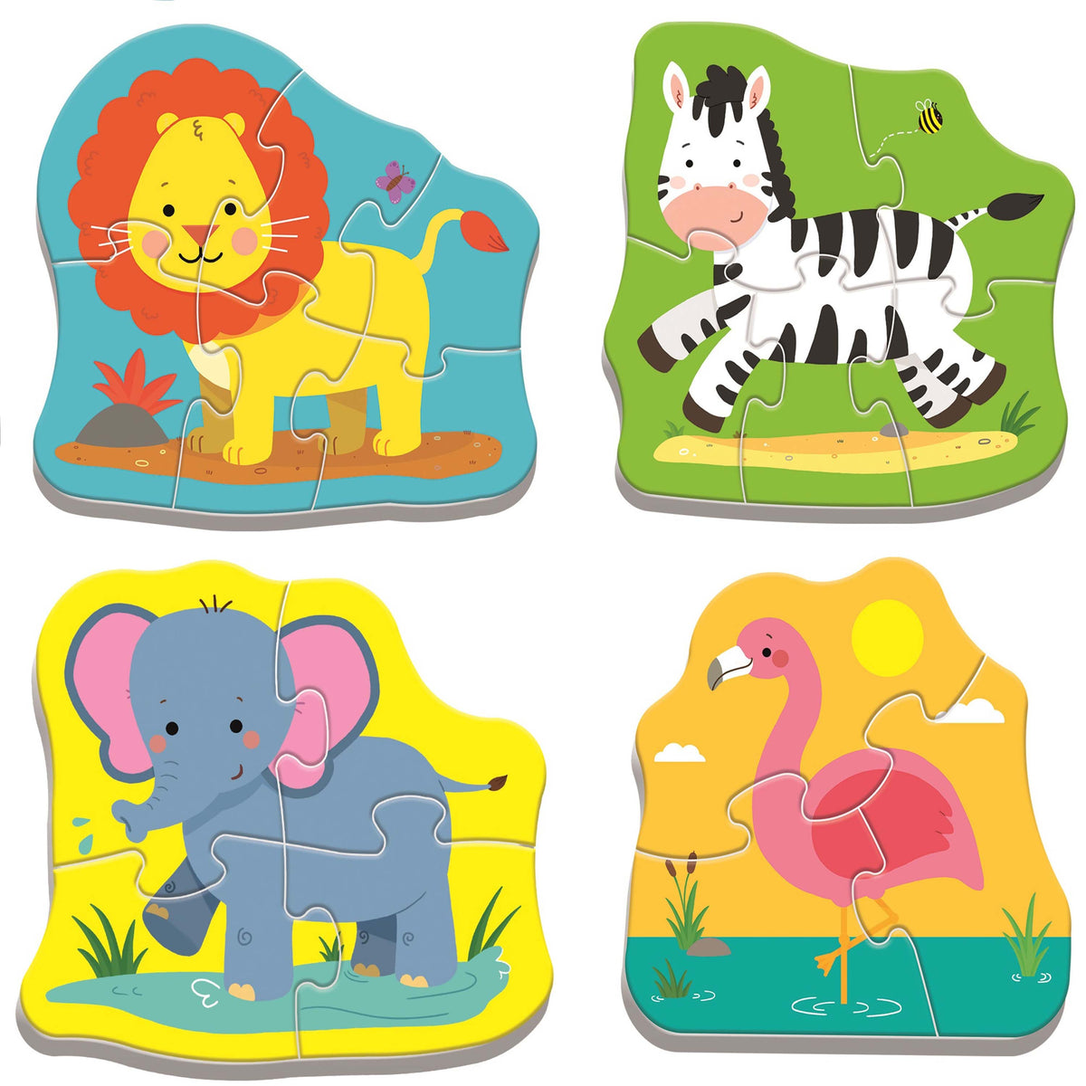 Baby Classic Puzzle - Animals On The Safari