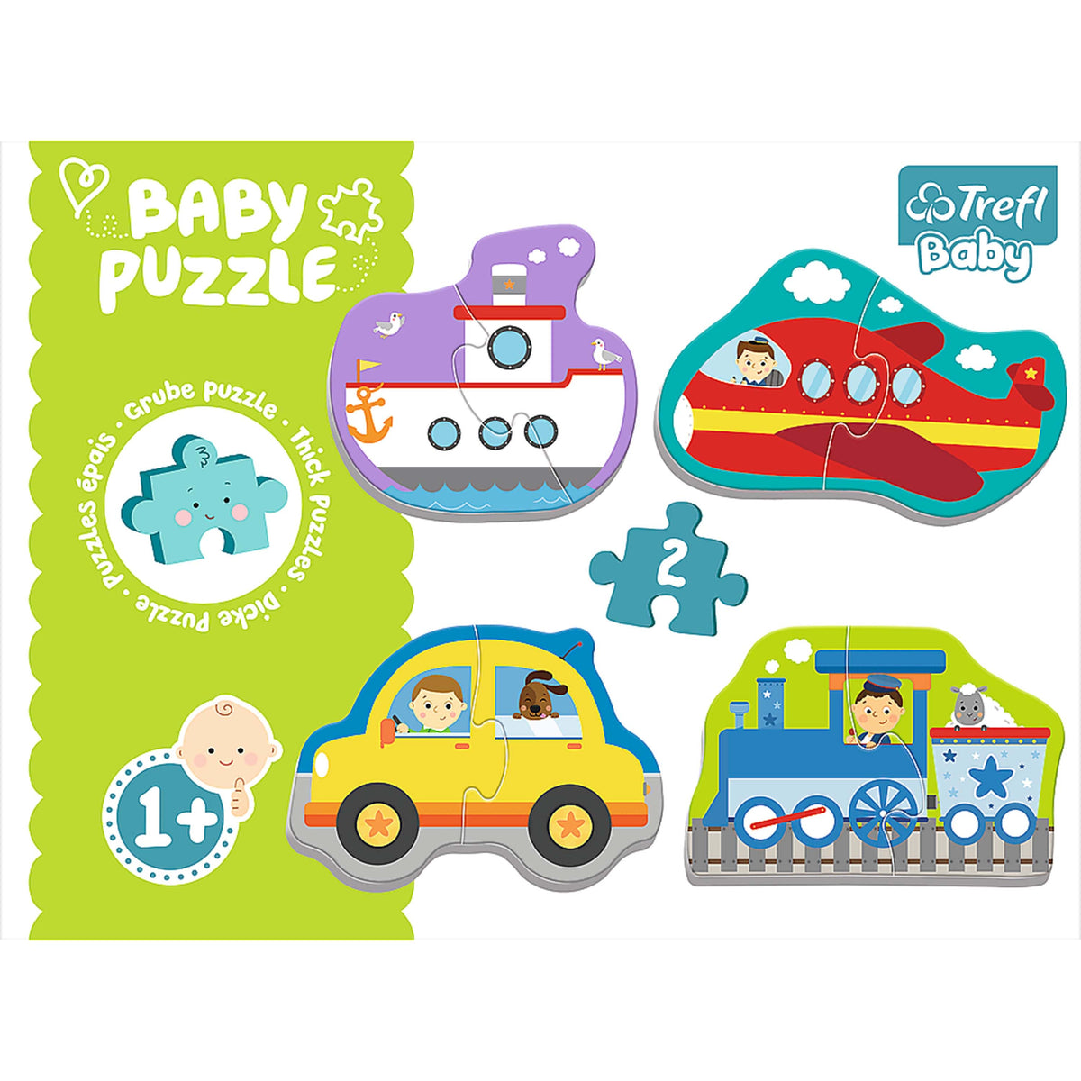 Baby Classic Puzzle - Transport Vehicles