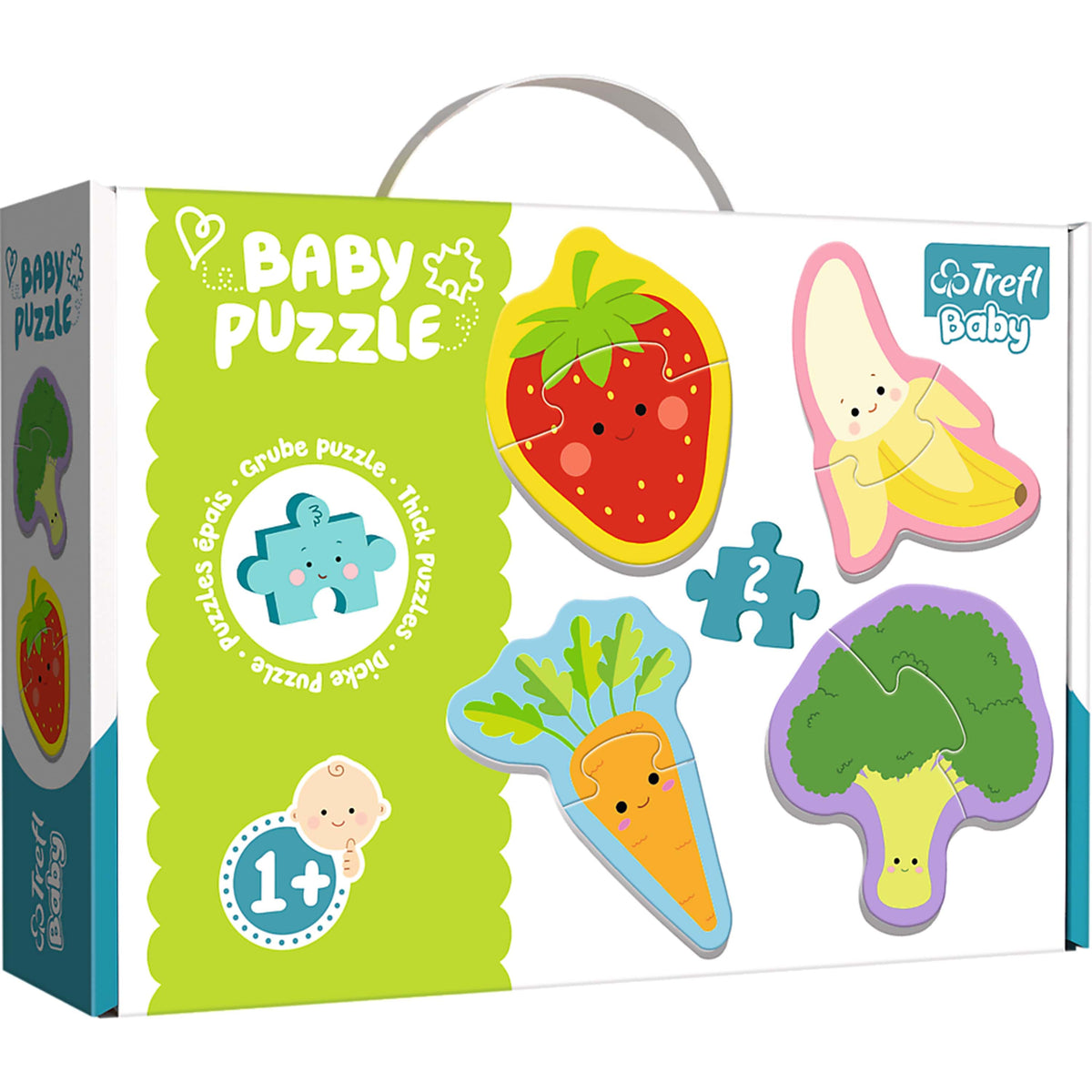 Baby Classic Puzzle - Vegetables And Fruits