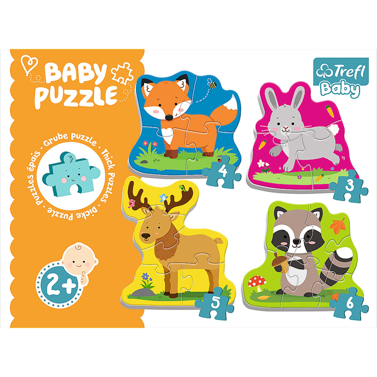 Baby Classic Puzzle - Forest Animals
