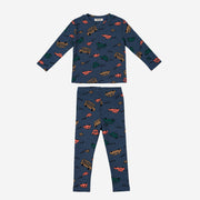 Hand-drawn Cars Pj Set