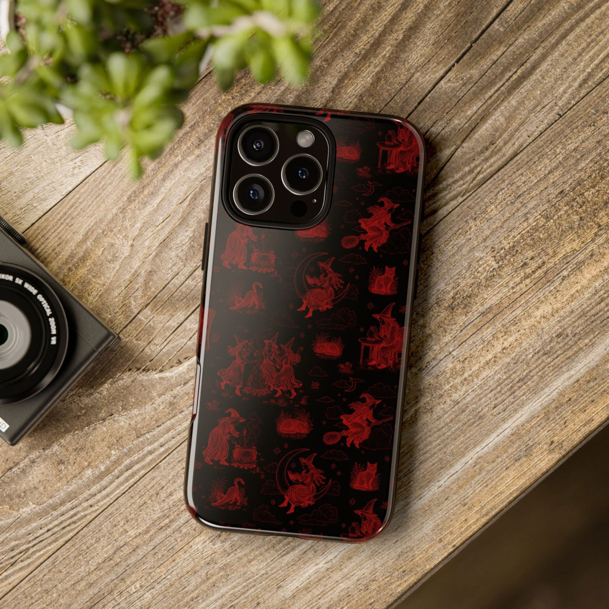 Witchy Toile Phone Case (multiple Phone Types)