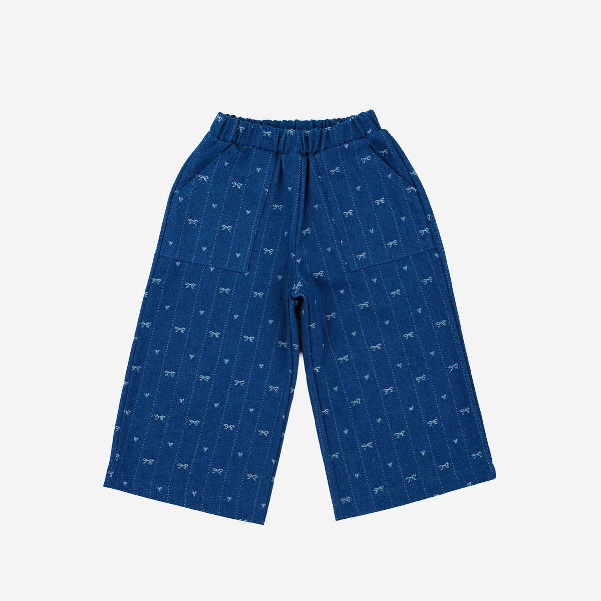 Hazel Wide Pants - Denim